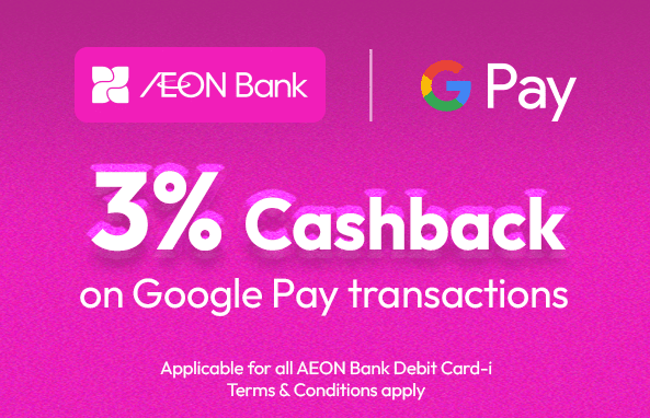 3% Cashback with Google Pay