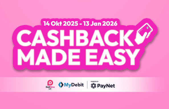 Dapatkan Pulangan Tunai RM30