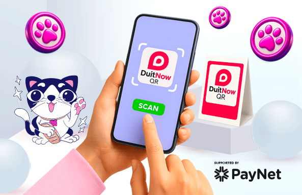 Dapat RM5* dengan DuitNow QR
