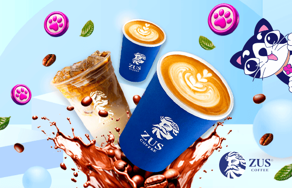 Dapatkan diskaun RM10 pada pembelian ZUS Coffee anda