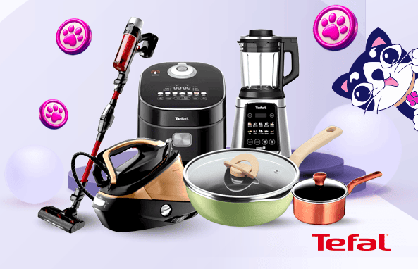 Tefal: 15% off your next purchase
